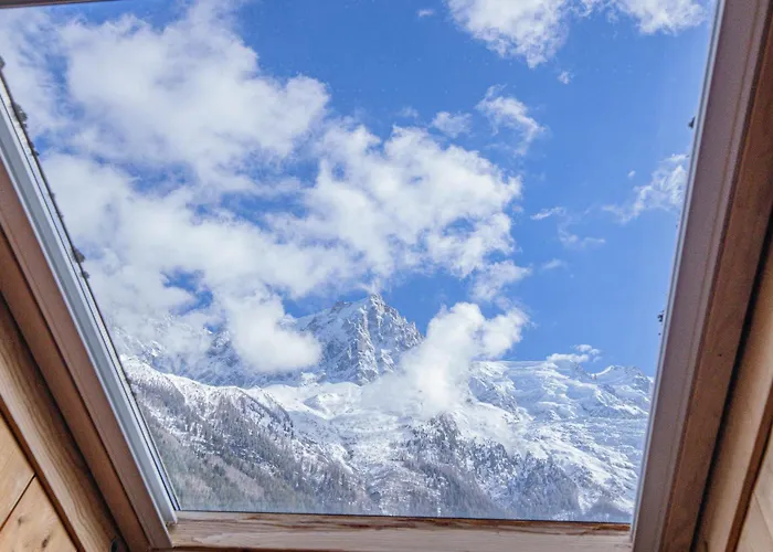 公寓 Capucin - A 3 Bedroom Mountain Loft 霞慕尼