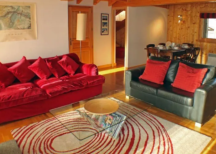 公寓 Capucin - A 3 Bedroom Mountain Loft 霞慕尼